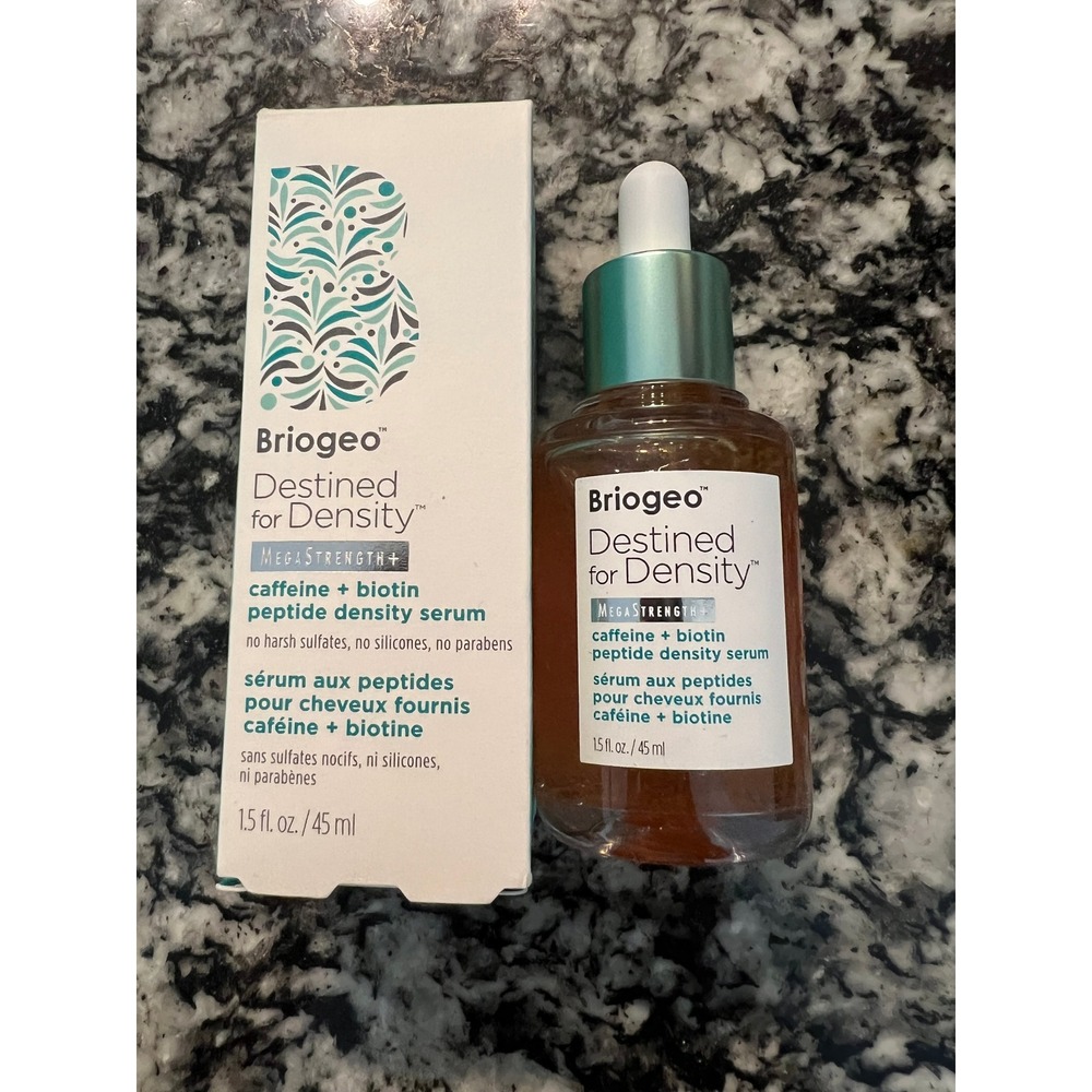 Briogeo Destined for Density MegaStrength Caffeine Biotin Peptide Serum 1.5oz